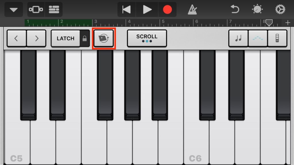 Iphone Ios版 Garagebandの音源の使い方 Keyboard編 のんびりmusic